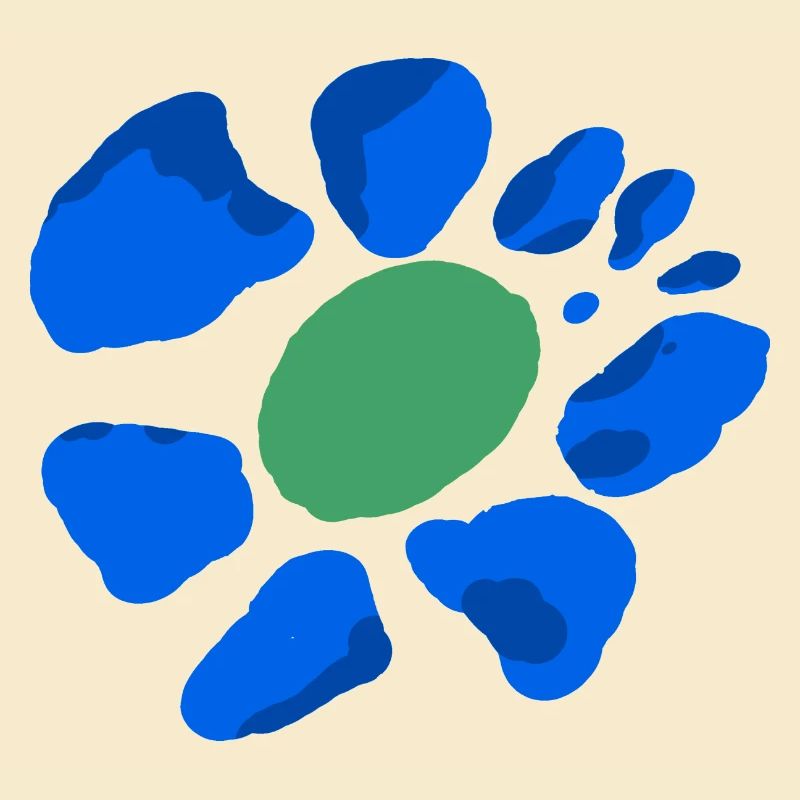 Fleur éclaboussure de couleur