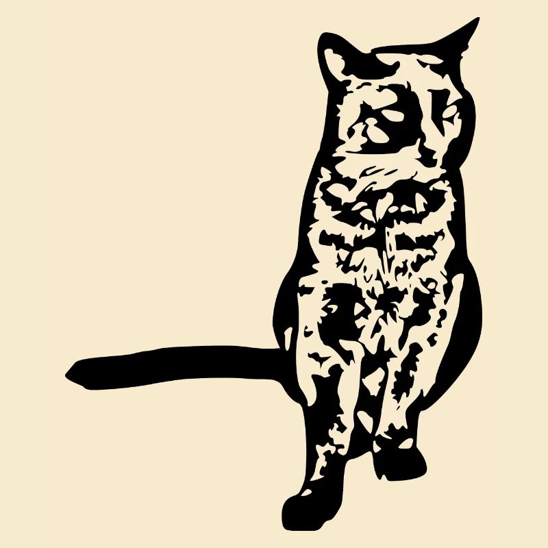 Chat noir Chat Chat Noir Chat Cadeau