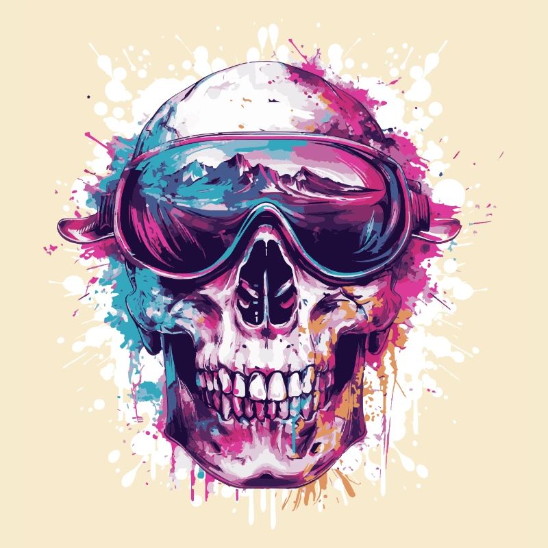 Ski Skull Masque de ski Skull