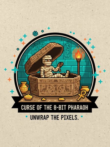 8-Bit Pharao Grabmal