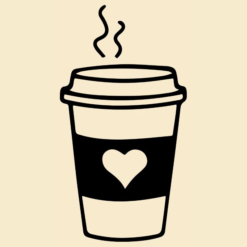 Kaffeebecher Liebe