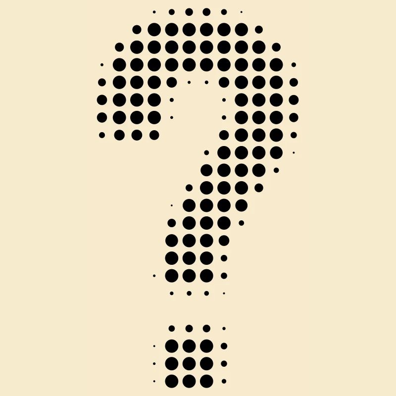 Question mark pixel optics