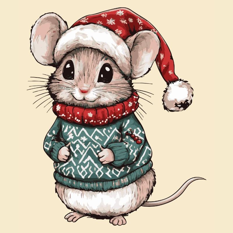 Mouse Christmas Comic