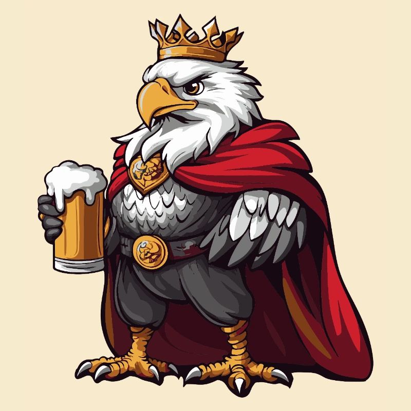 Bière Eagle Drôle