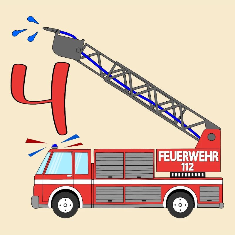 Fire engine 4th birthday