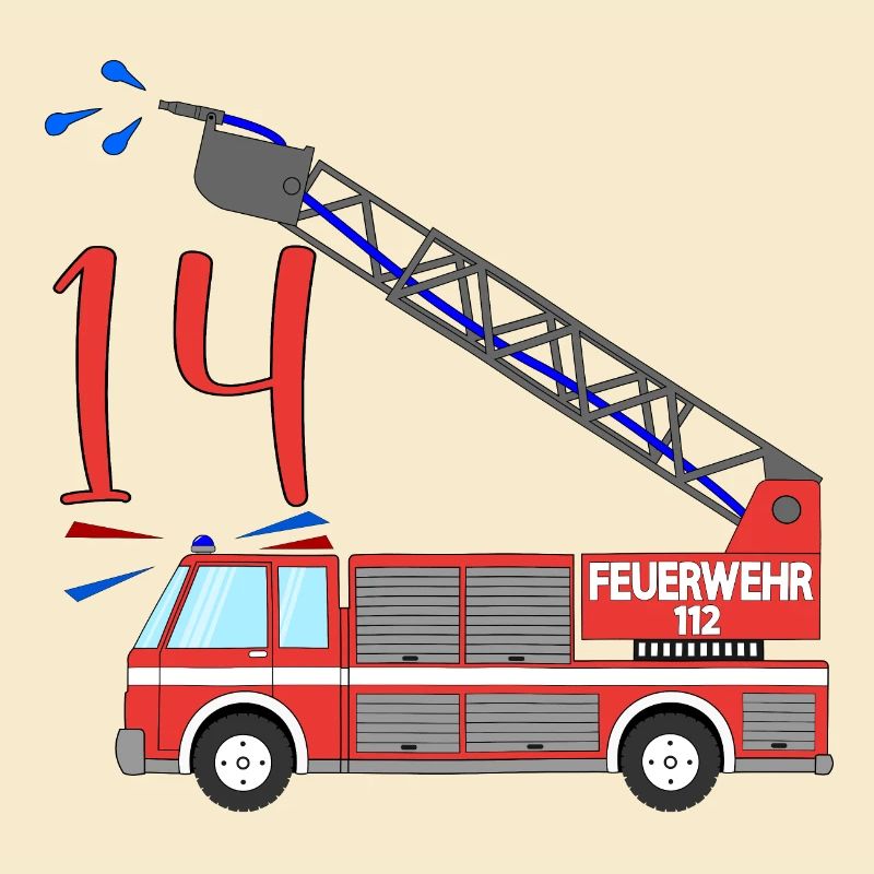 Fire engine 14th birthday