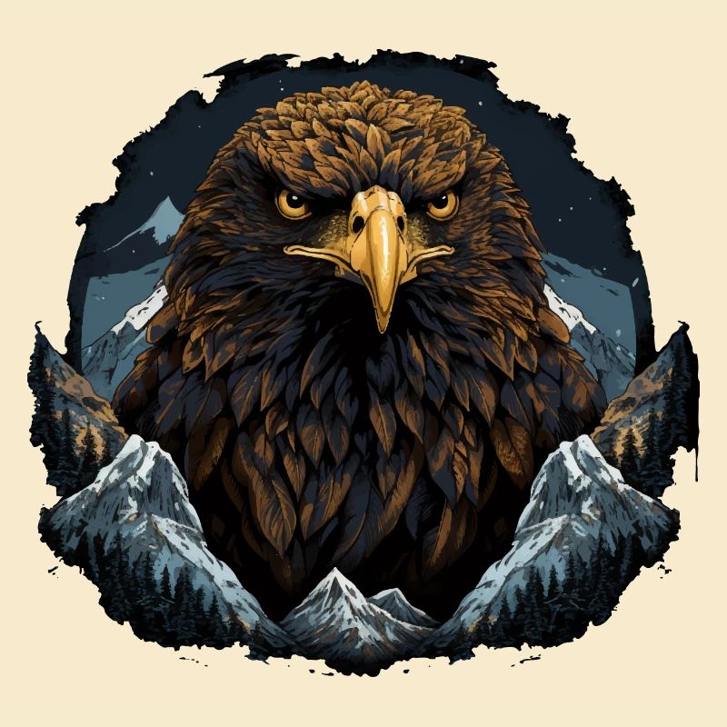 Eagle Design for Animal Lovers & Eagle Lovers.