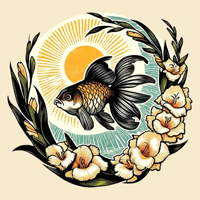 Fancy Oranda Goldfish