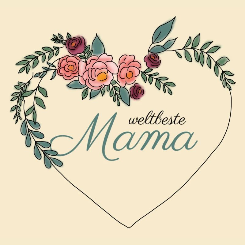Weltbeste Mama Design - Geschenk zum Muttertag