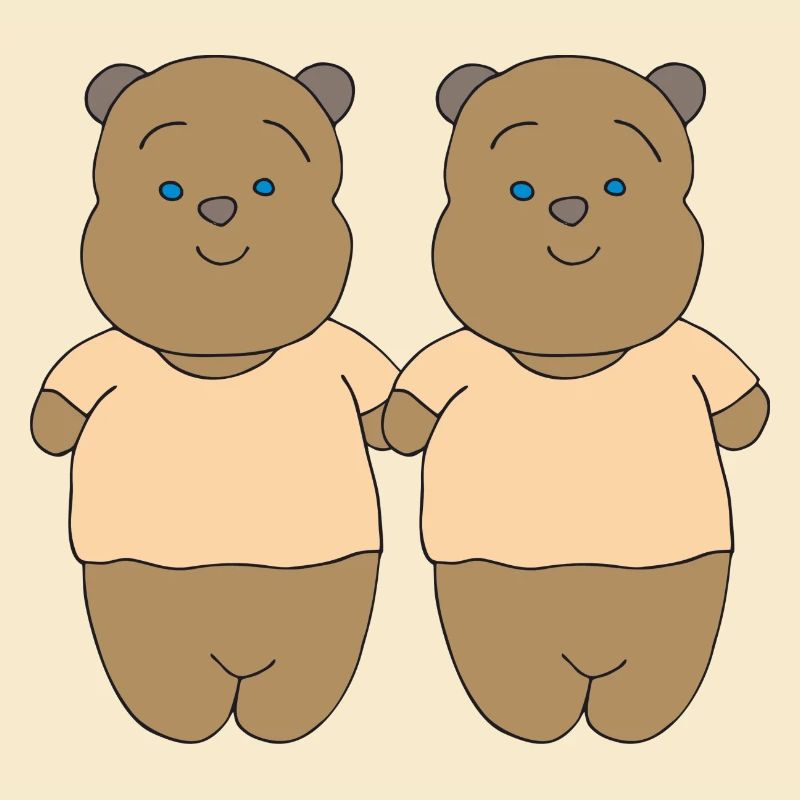 Bear in a two-pack