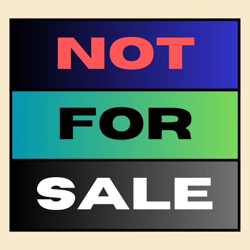 PAS À VENDRE