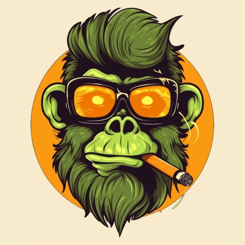 Smoking Ape No. One
