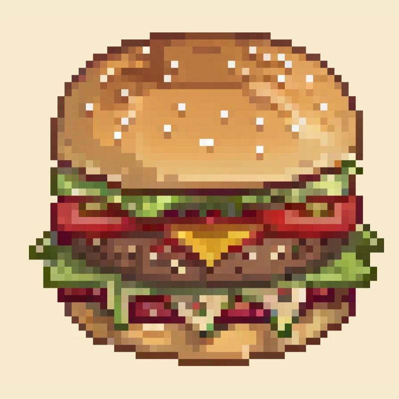 Burger de la taille d’un octet