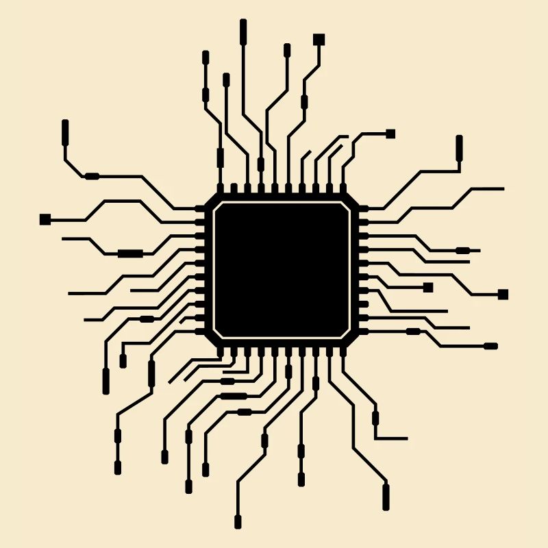 processor cpu wires wire cabling computer