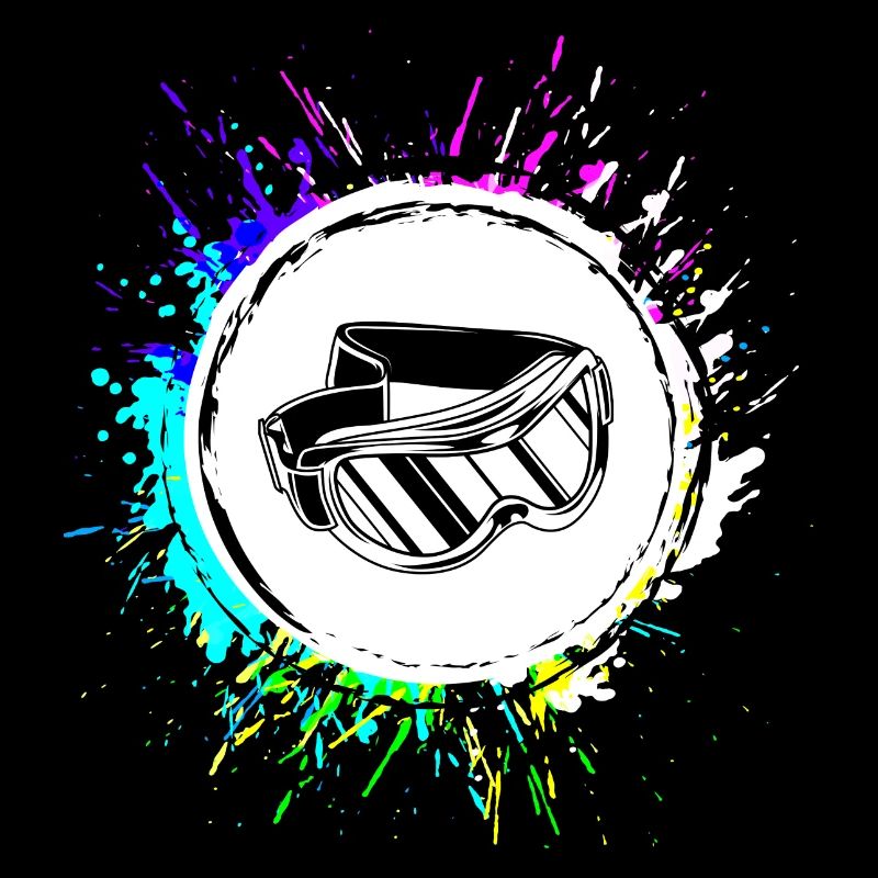 Ski goggles icon