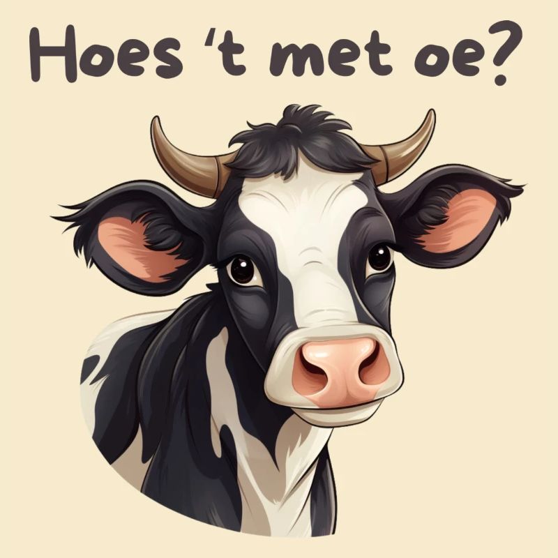 Cow, Antwerp dialect shirts