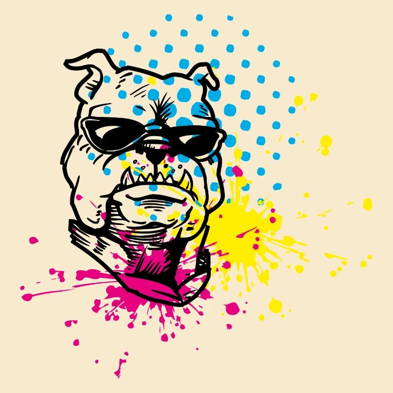 Éclaboussure de bouledogue