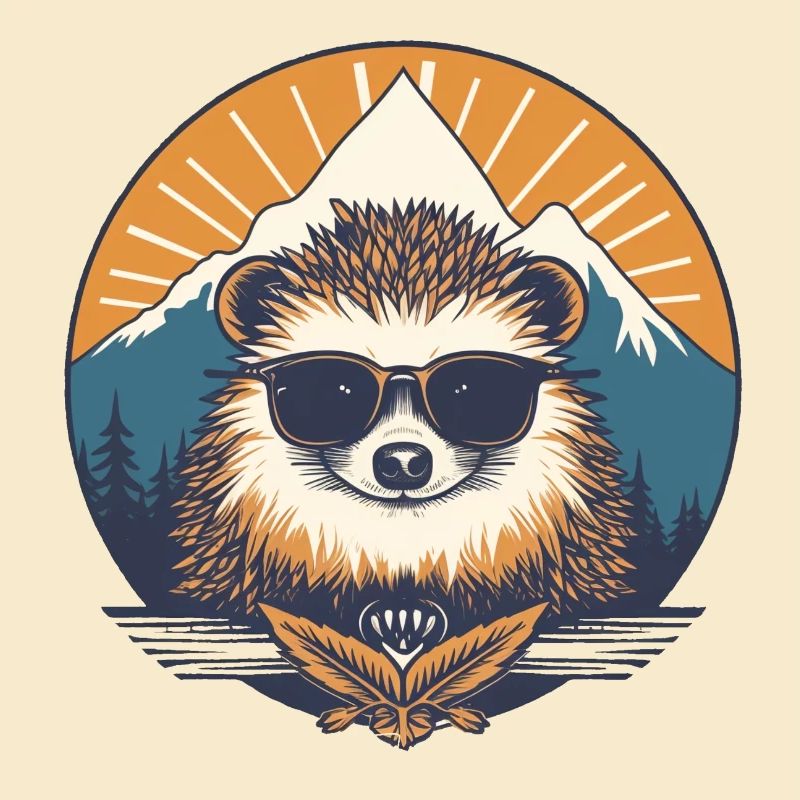 Hérisson cool