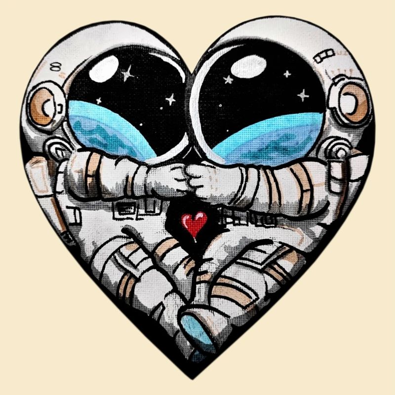 Astronauts Heart