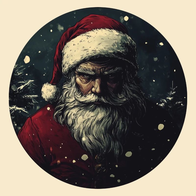 Le Père Noël déterminé