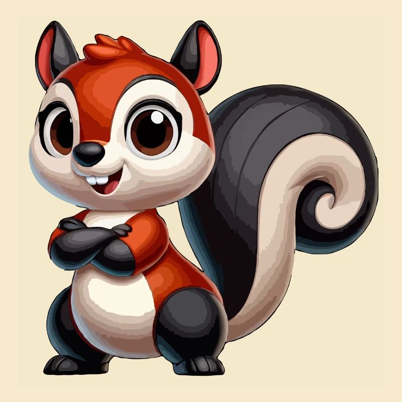 Écureuil à queue noire