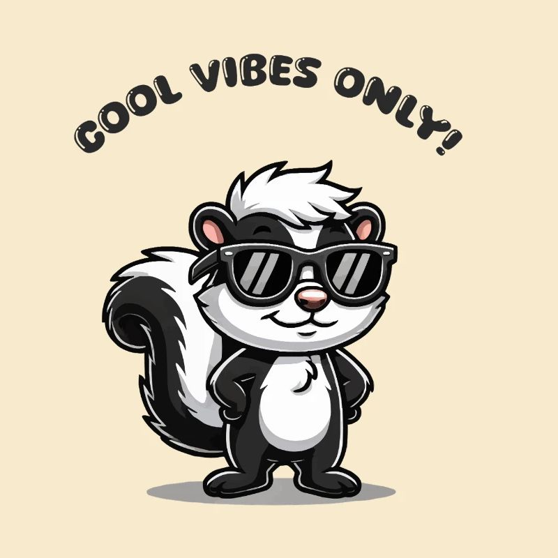 Skunk Comic Cool