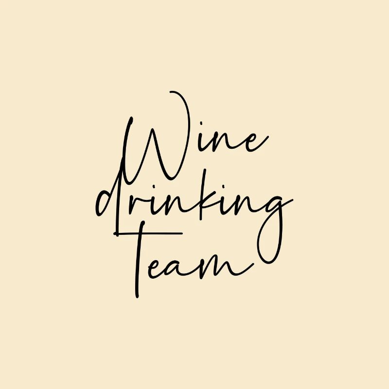 Wine drinking team