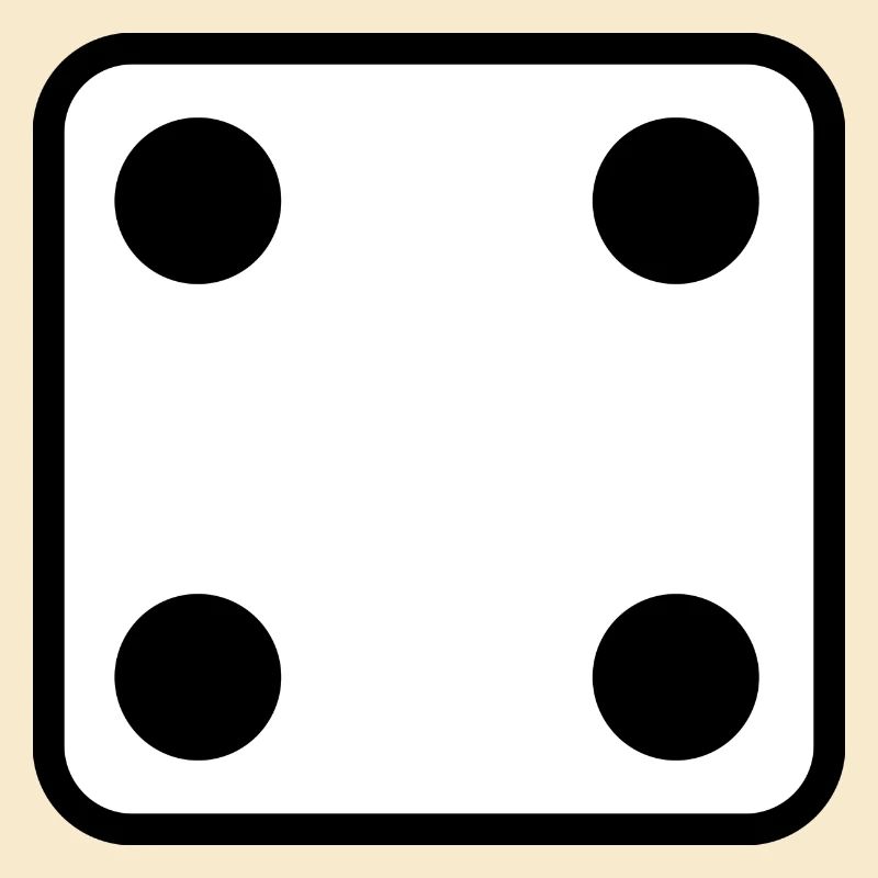Idée cadeau de jeu de dés numéro 4 de dés