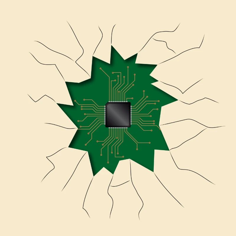 Chip inside