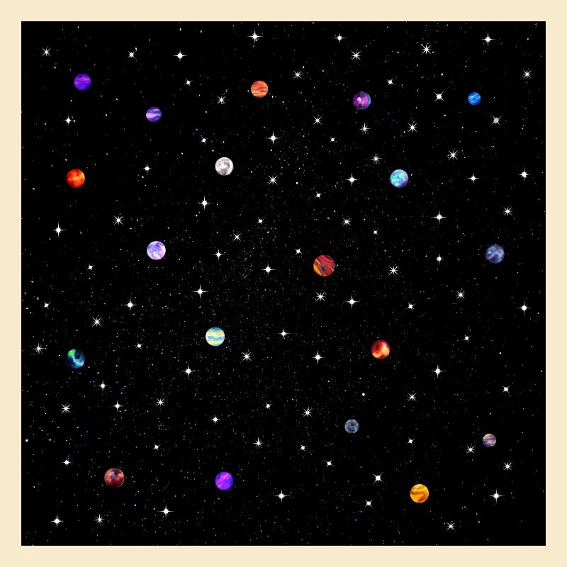 Galaxy Pattern - Cosmos - Planets