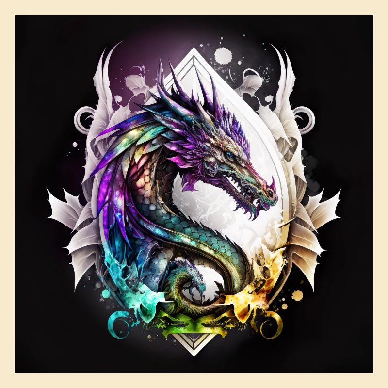 Mystischer Drache