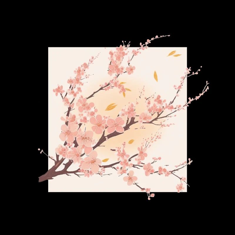 Sakura blooming