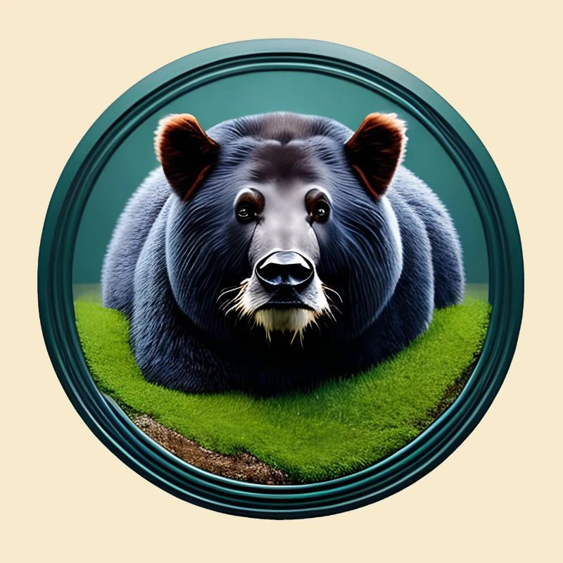 Brown Bear in the Forest