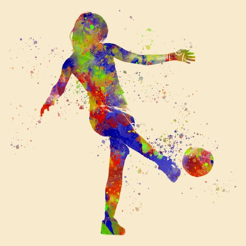 Joueuse de soccer féminin