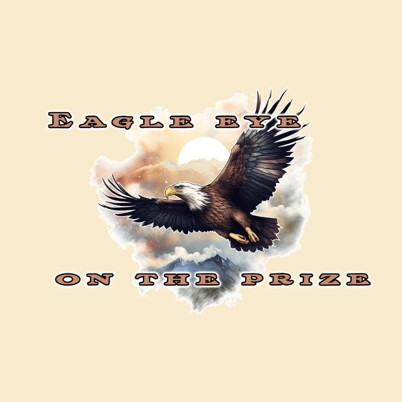 Eagle eye on the prize