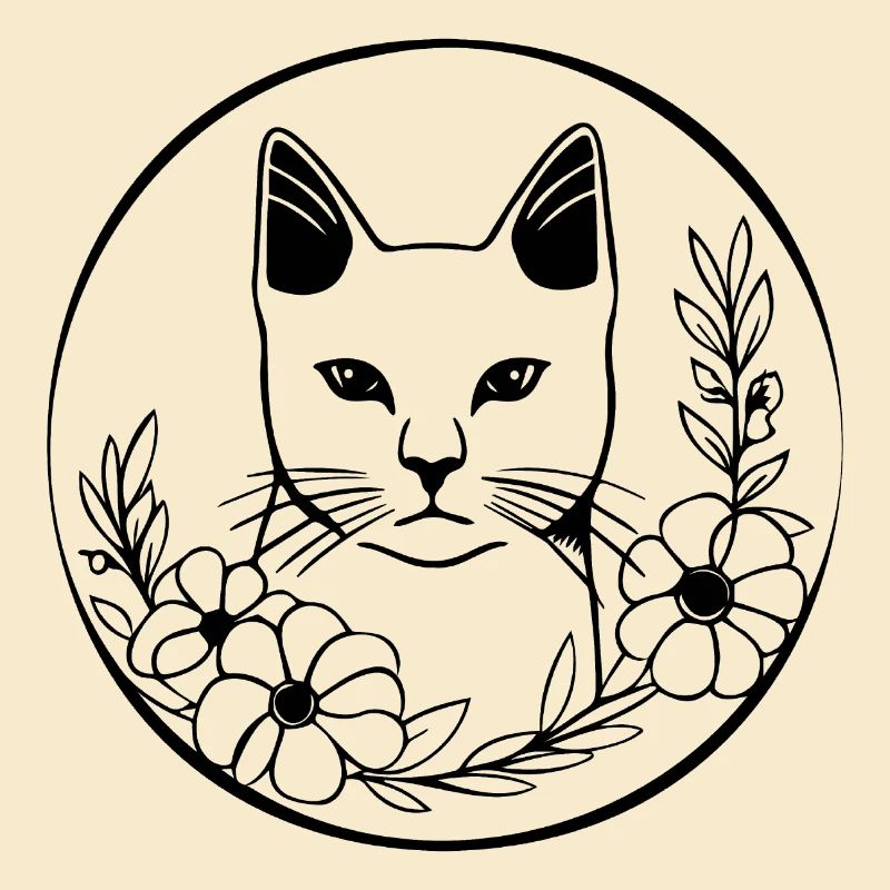 Chat chaton chaton dame