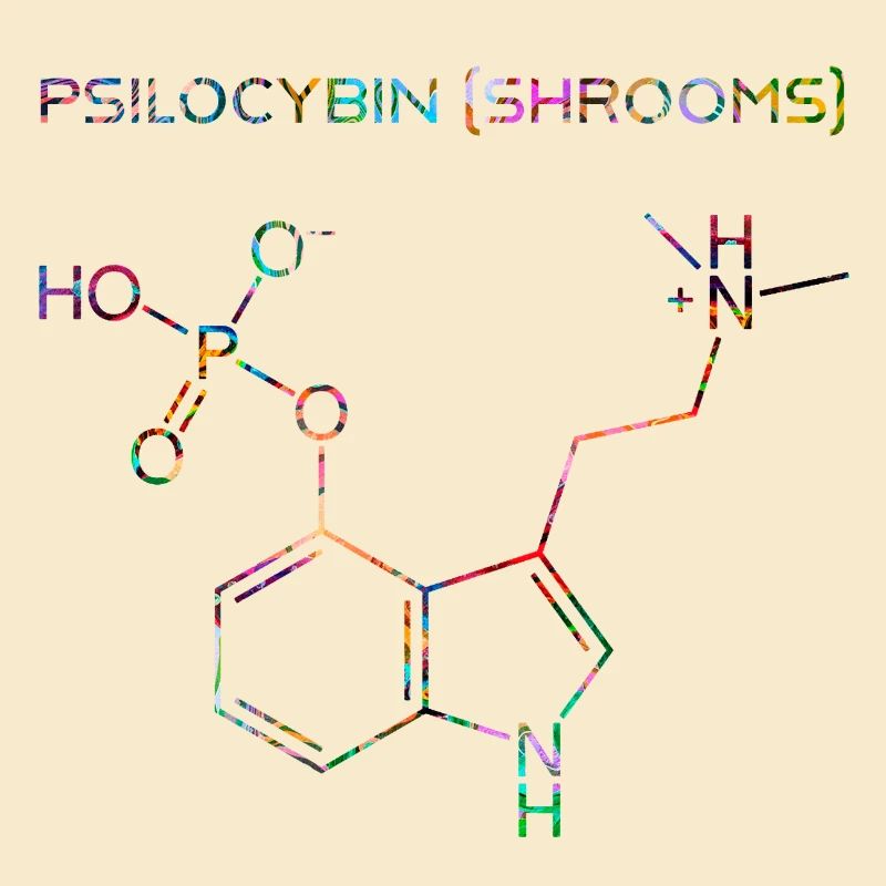Psilocybin-Molekül