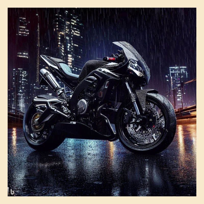 Motorcycle Digital Art