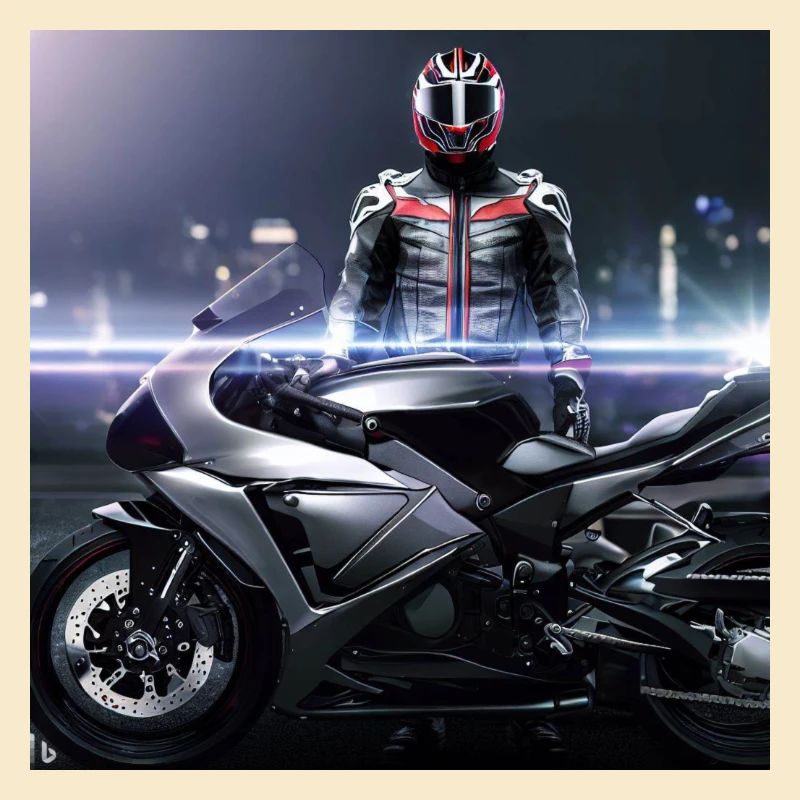 Motorcycle Digital Art