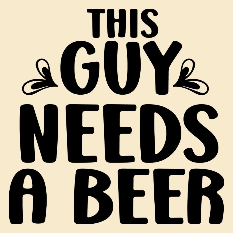 This Guy Needs a Beer