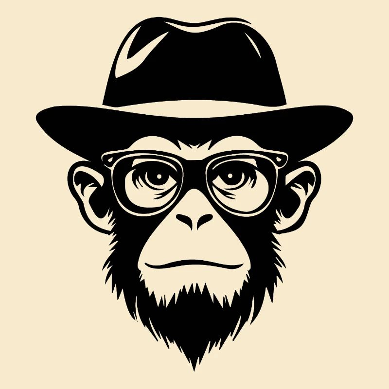 Monkey Monkey Monkey Face Jungle