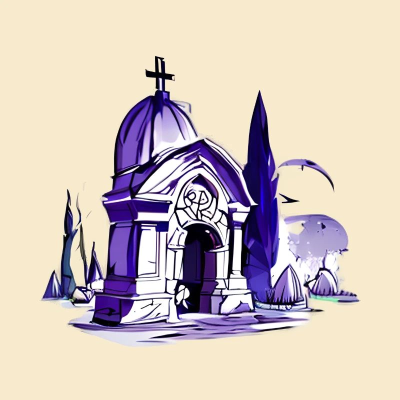 Mausolée, Cimetière, Tombe