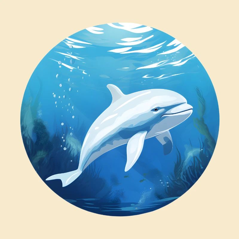 Dauphin blanc