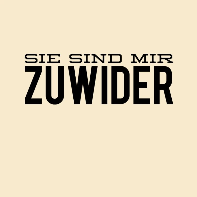 sie sind unangenehm