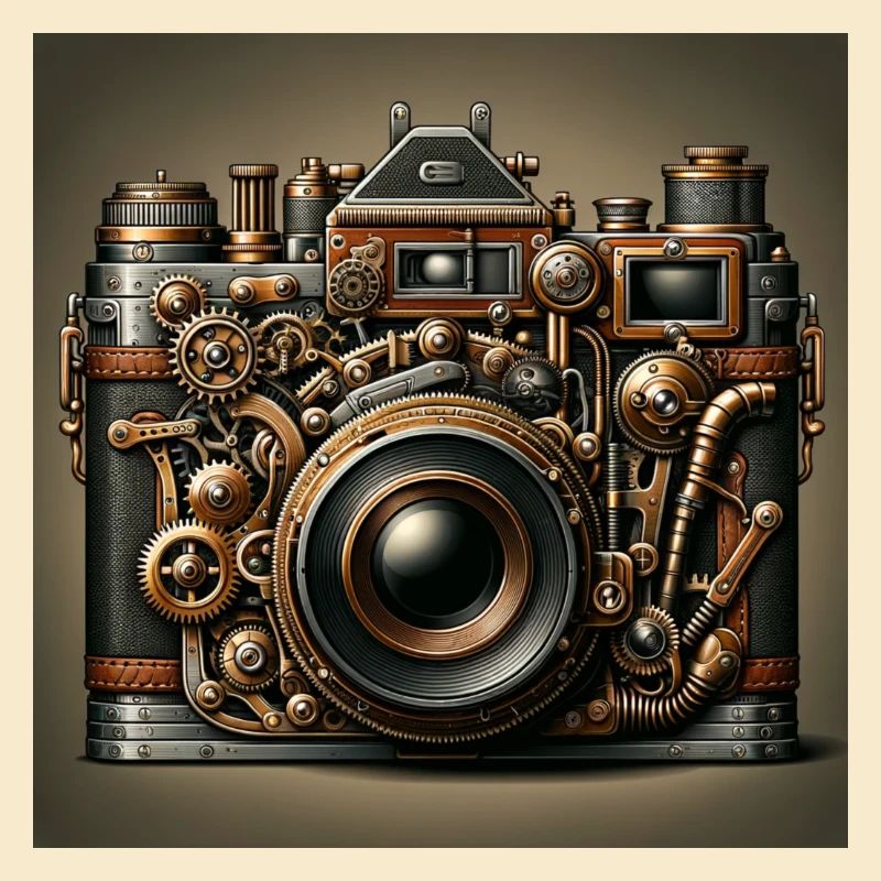 Caméra Steampunk