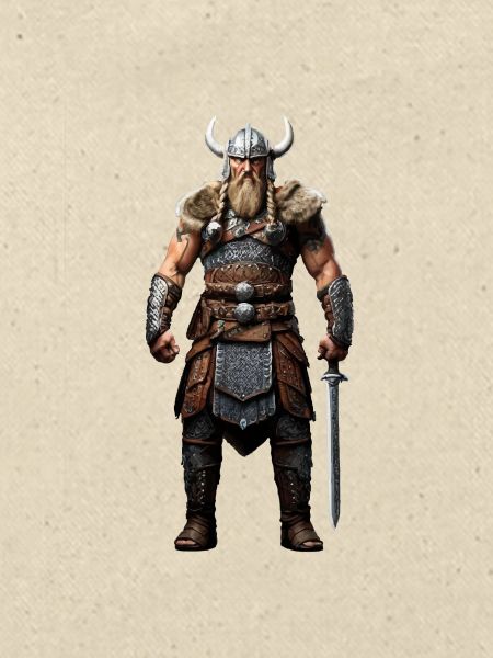 Wikinger Krieger Walhalla