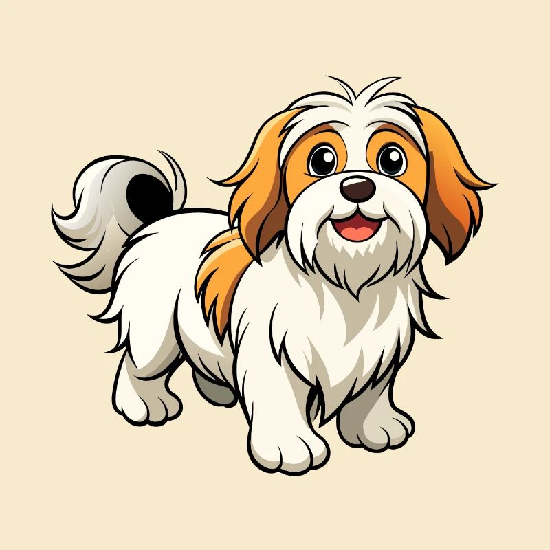Confident Lhasa Apso Parade