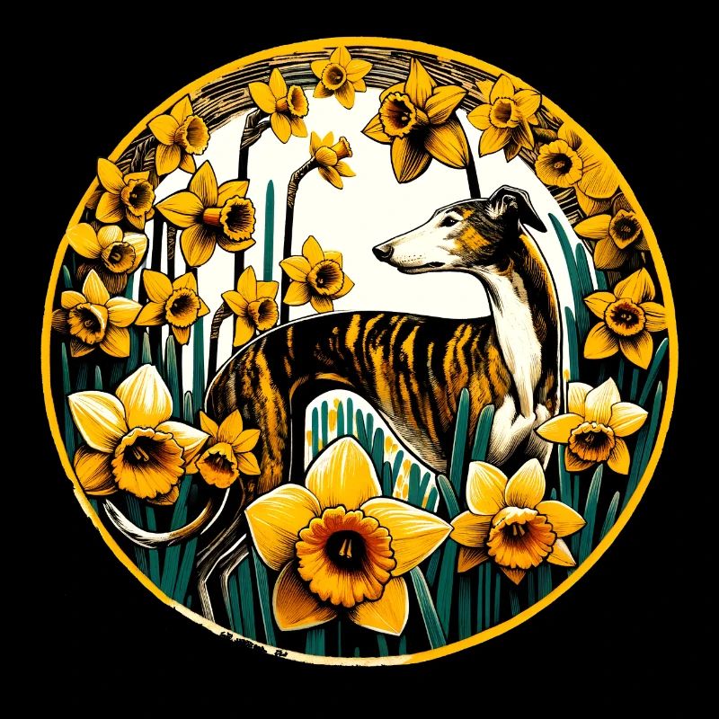 Daffodils Sighthound
