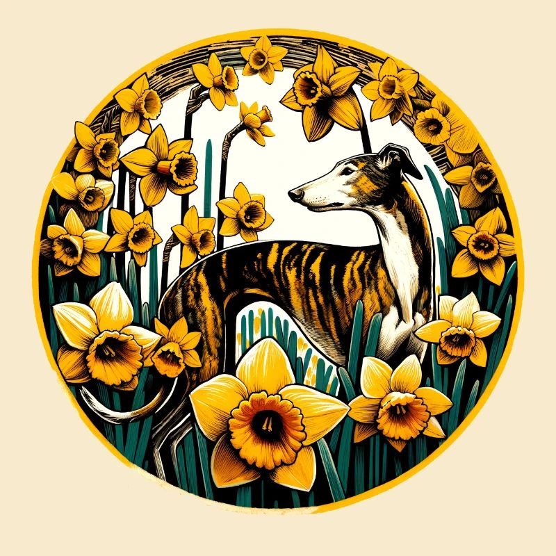 Daffodils Sighthound