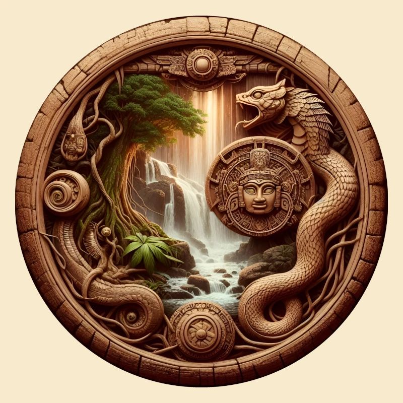 Maya meets China around